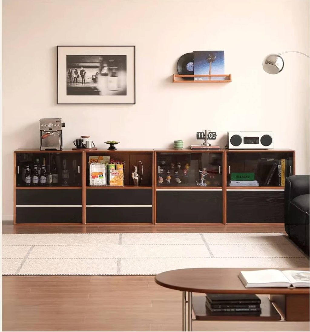 Poplar Solid Wood Ancient Style Bookcase