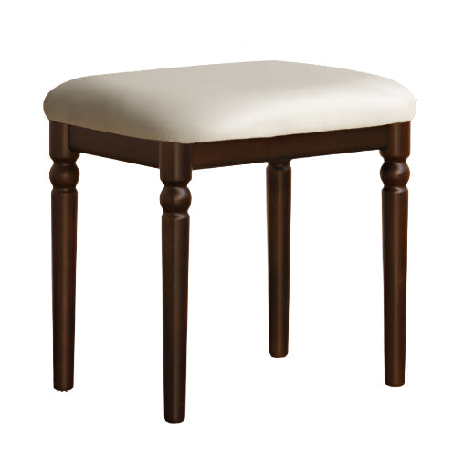 Beech Solid Wood American Retro Style Makeup Stool