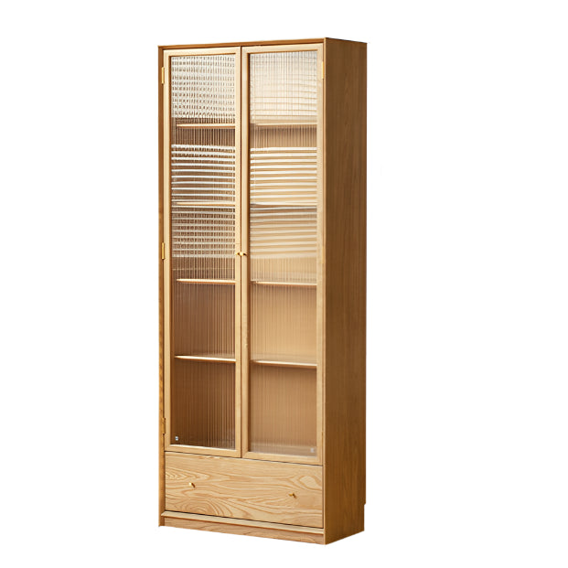 Ash Solid Wood Side Modern Style Cabinet Combination