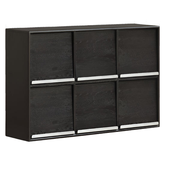 Oak Solid Wood Bauhaus Bookcase Module Combination