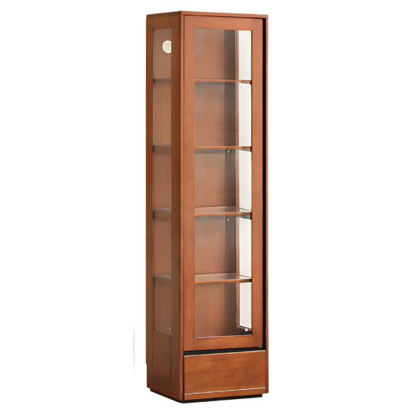 Poplar Solid Wood Antique Medieval Style Bookshelf