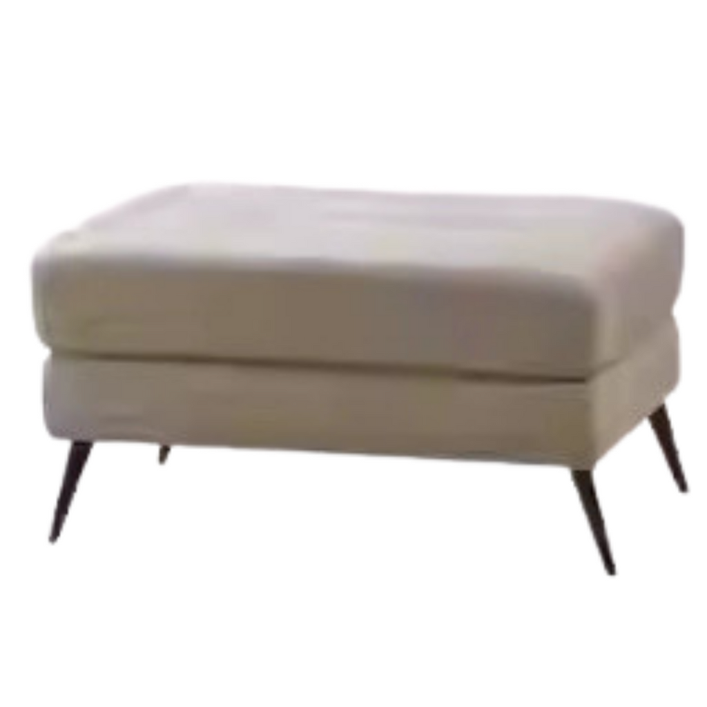 Fabric Wooden Modern Sofa Footstool