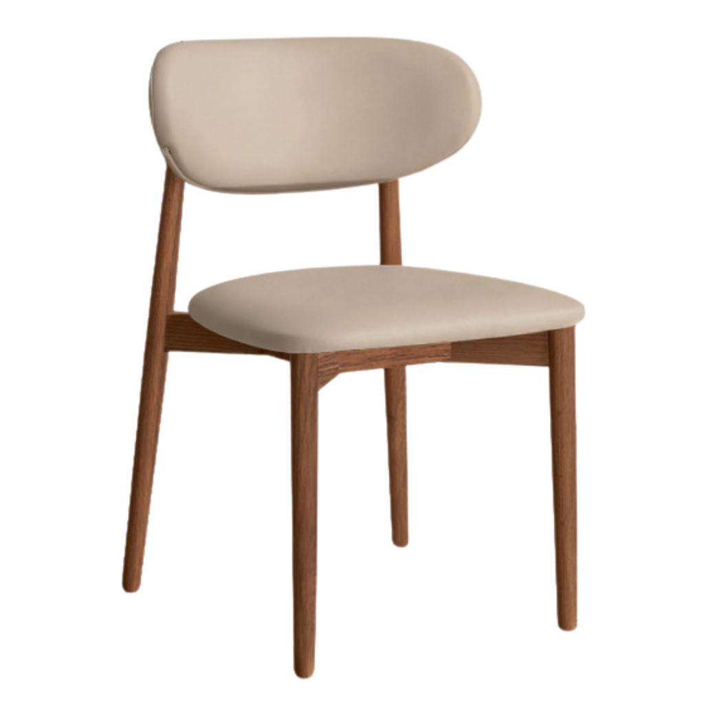 Set 4 pcs Black Walnut, Ash, Oak Solid Wood Dining Chair