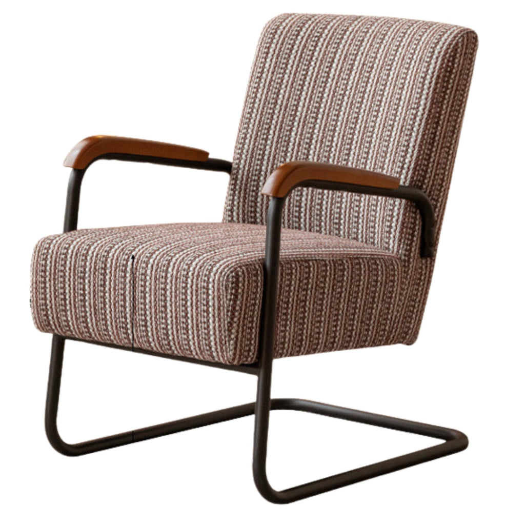 Fabric Sofa Middle Retro Chair