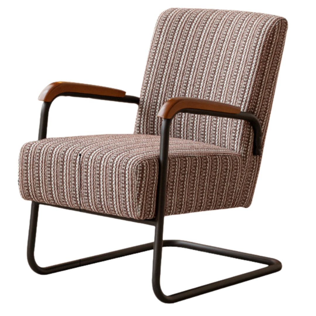 Fabric Sofa Middle Retro Chair