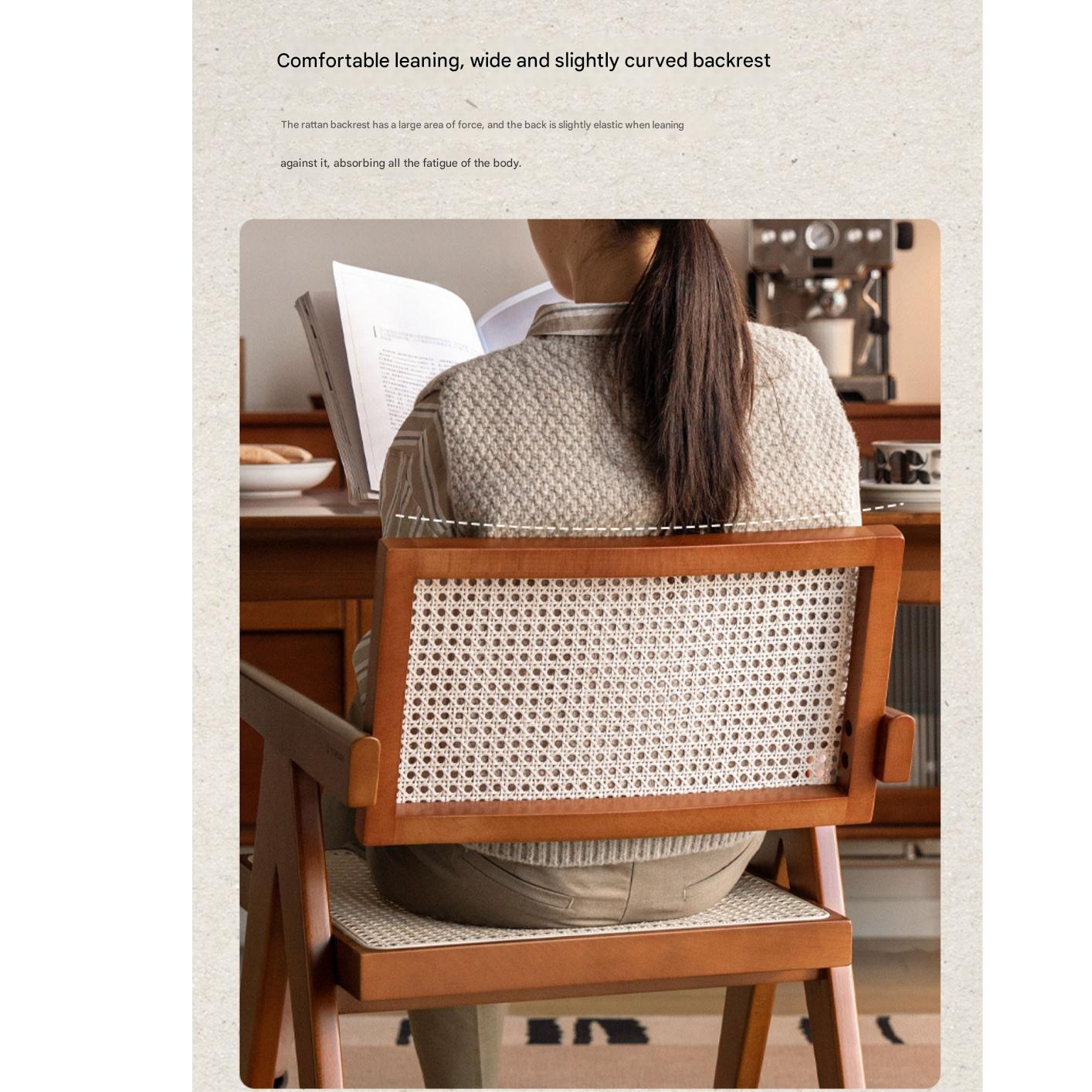 Beech Solid Wood Dining Chair