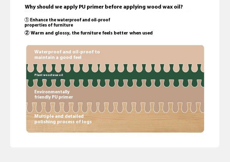 Ash Solid Wood Modern and Simple Style Tea Stool