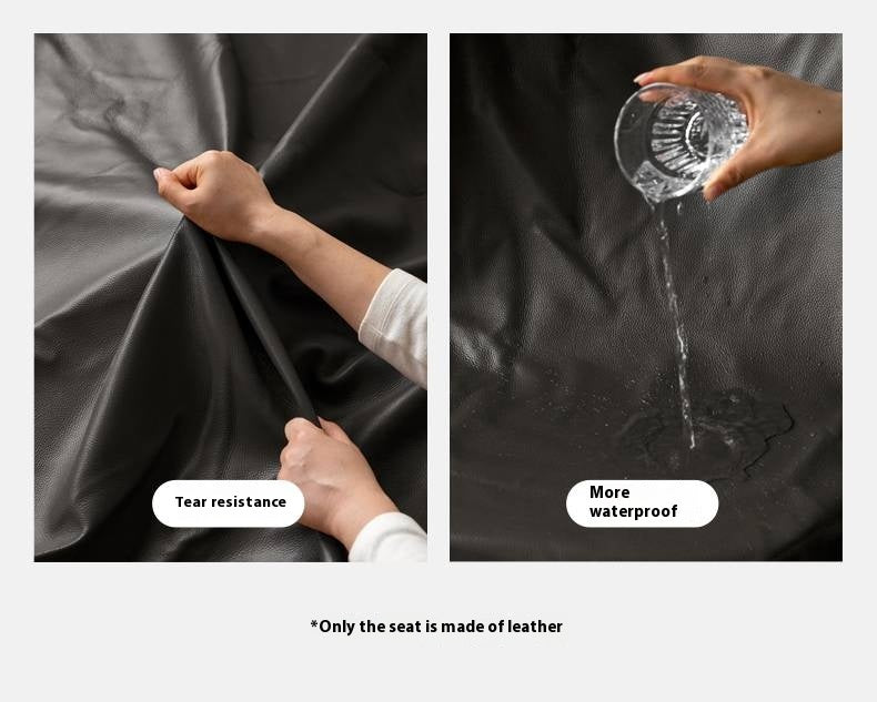 Leather Modern Simple Style Dressing Stool