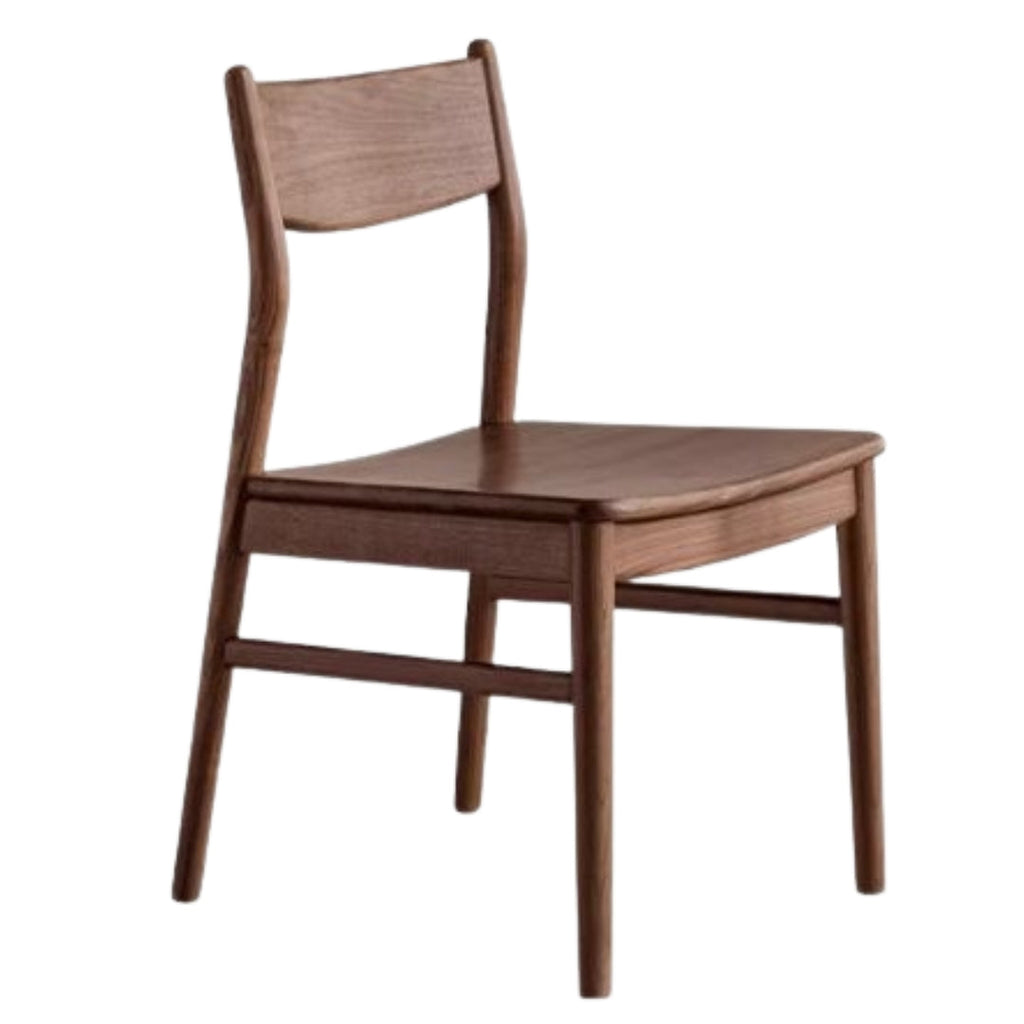 Set pcs 4 Black Walnut, Ash, Oak, Beech, Sandalwood, White Oak Solid Wood Dining Chair