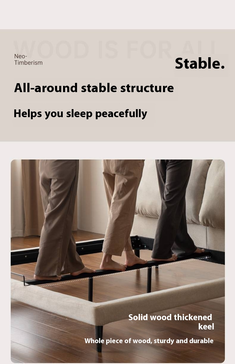 Fabric Soft Multifunctional Luminous Bed