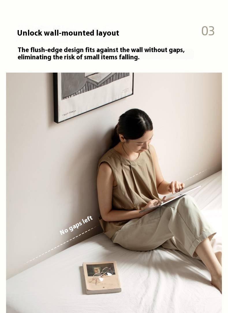 Rubberwood Solid Wood Bed