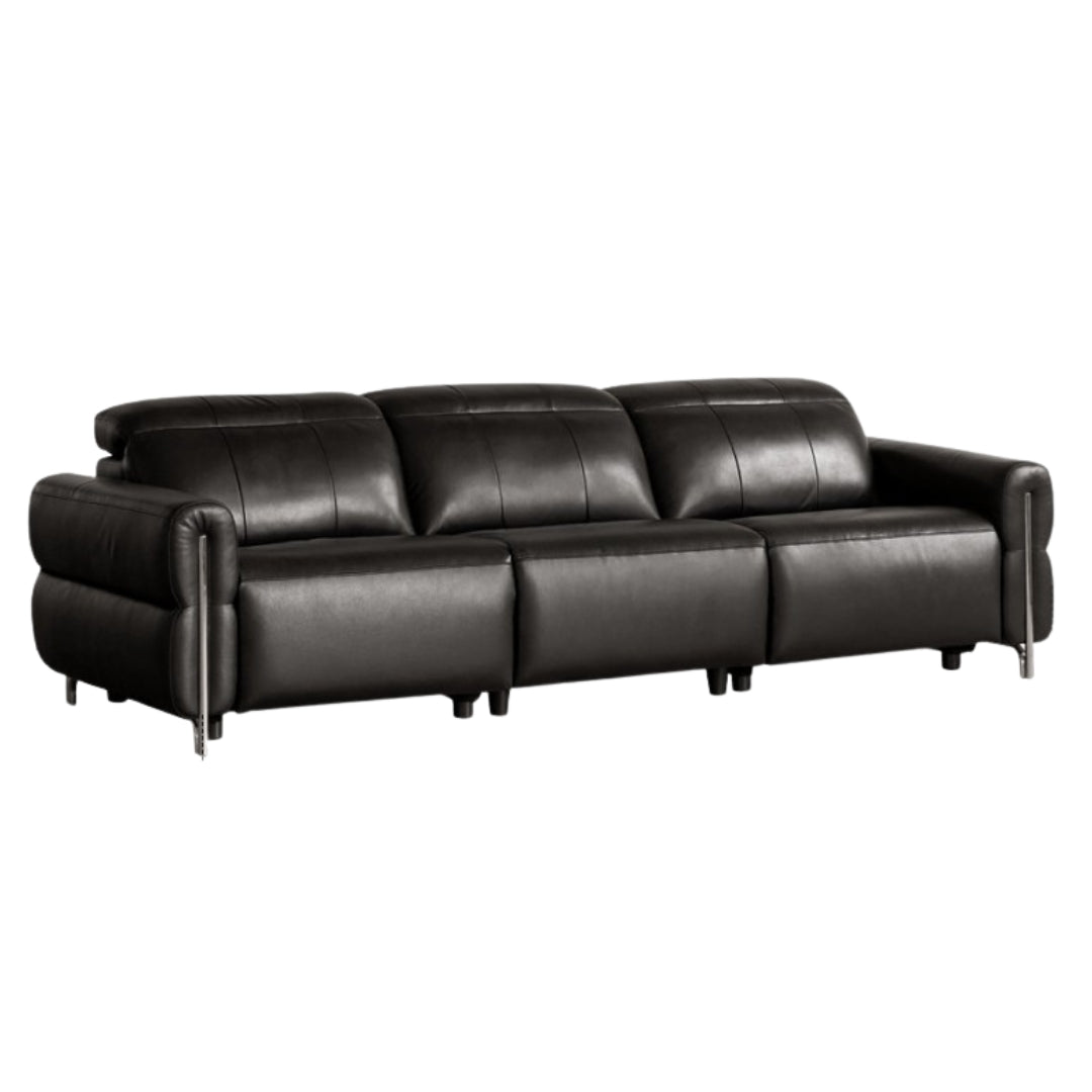 Leather Bauhaus Telescopic Function Sofa