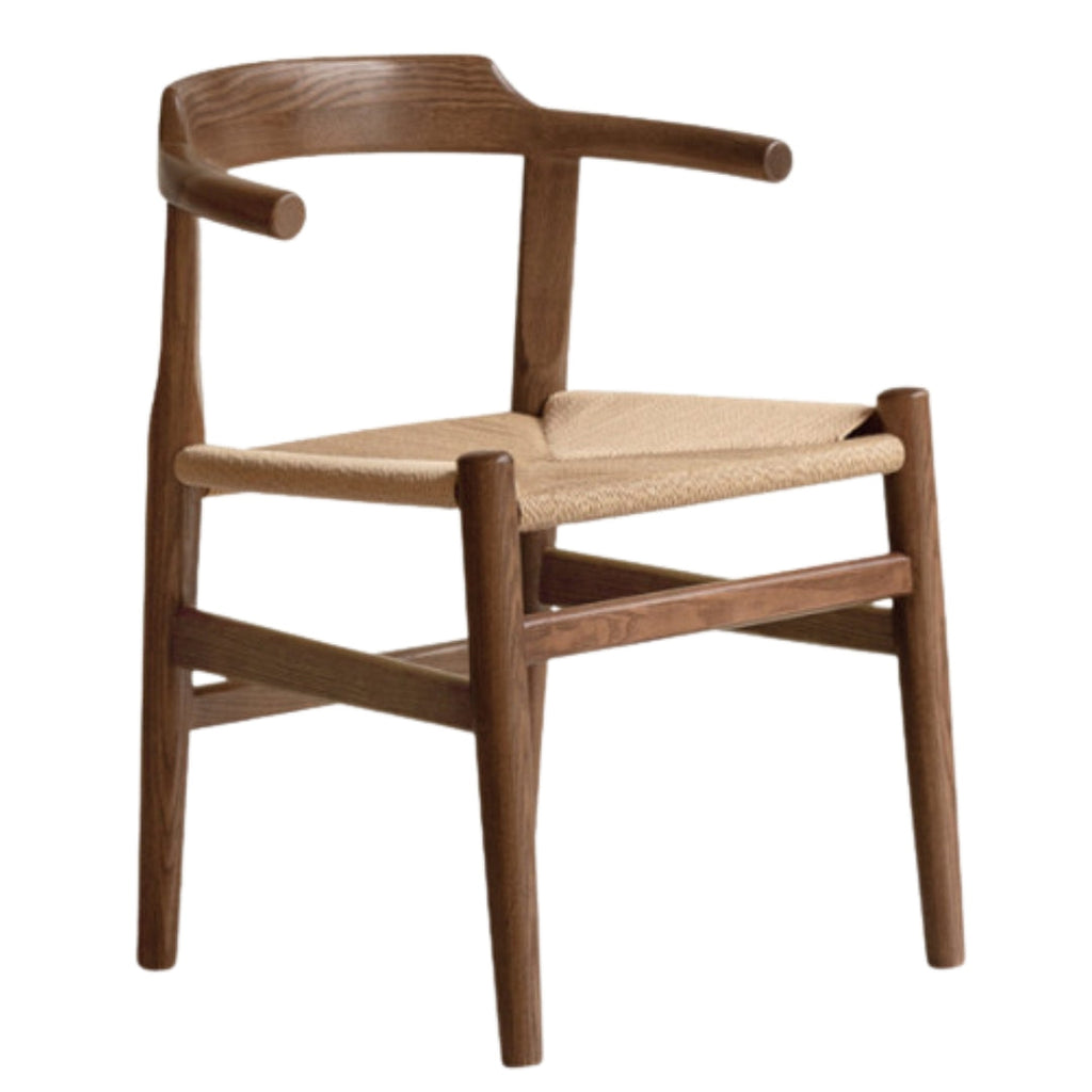 Ash Solid Wood Retro Dining Chair