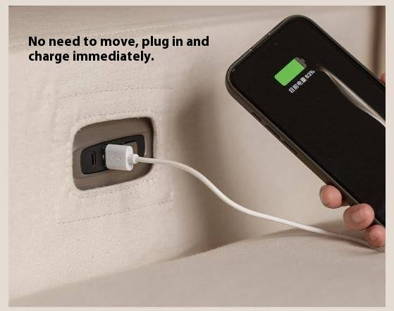 Fabric Sofa Cotton and Linen Electric