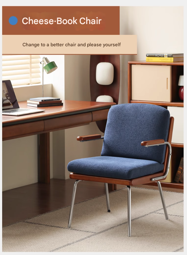 Solid Rubberwood Bauhaus Style Leisure Chair