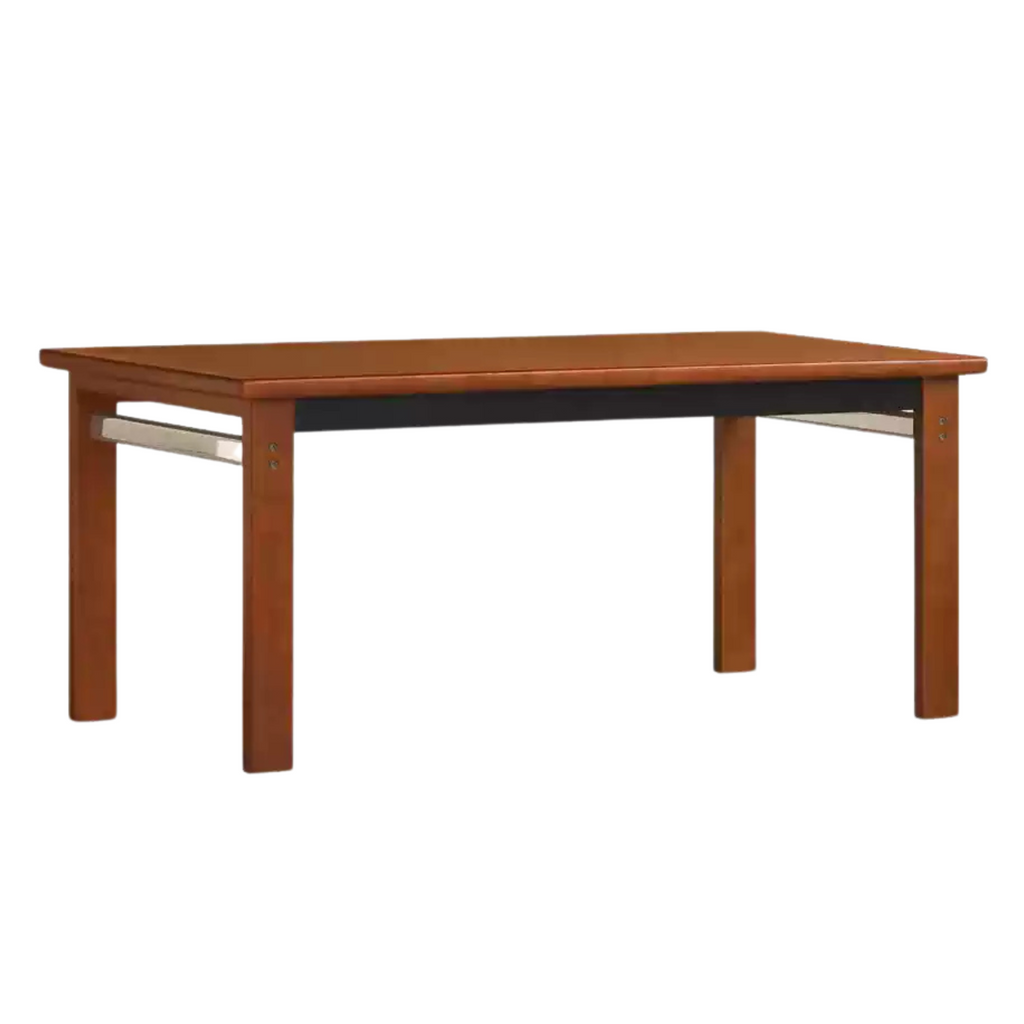 Poplar Solid Wood Bauhaus Retro Antique Style Dining Table