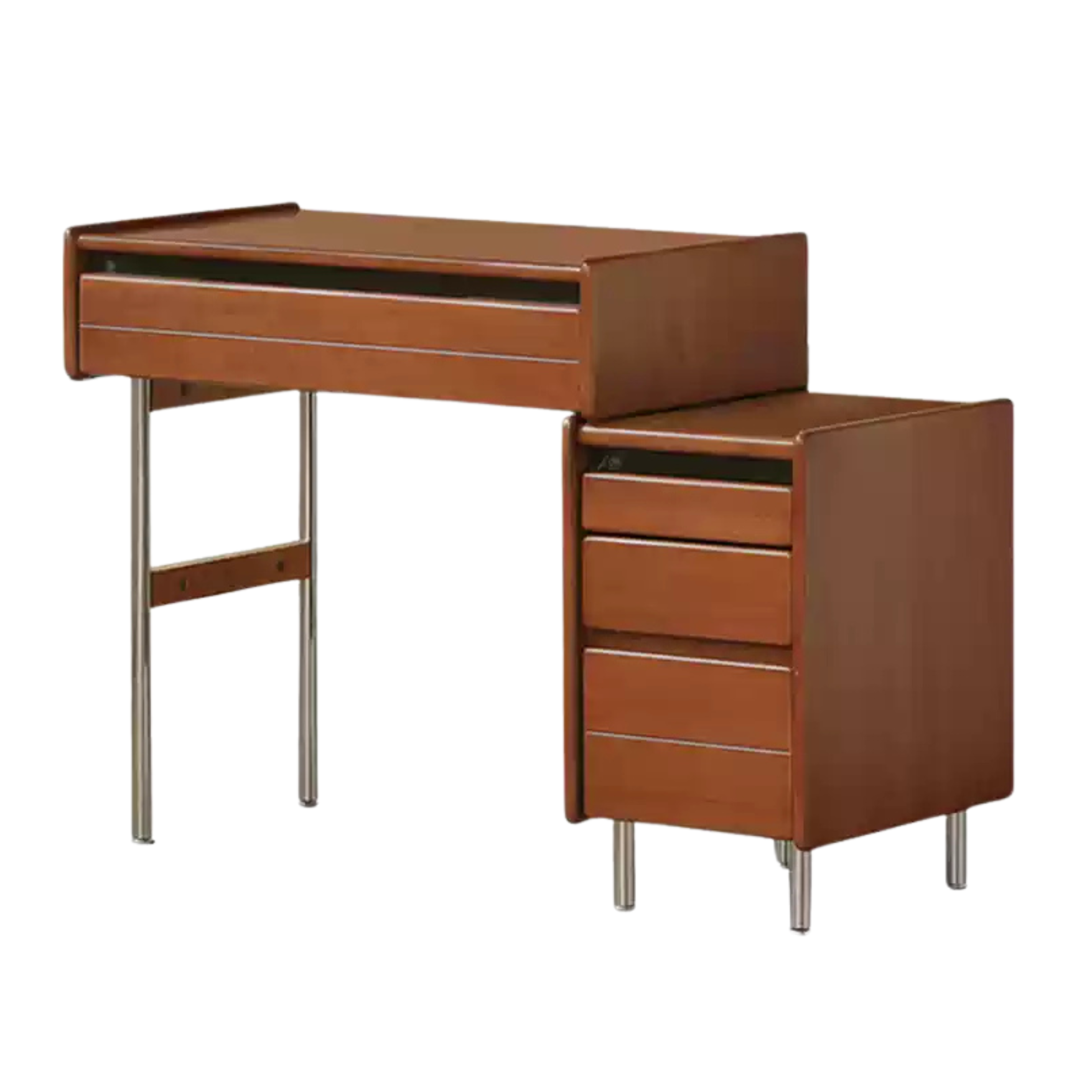 Poplar Solid Wood Bauhaus Multi Functional Dressing Table.