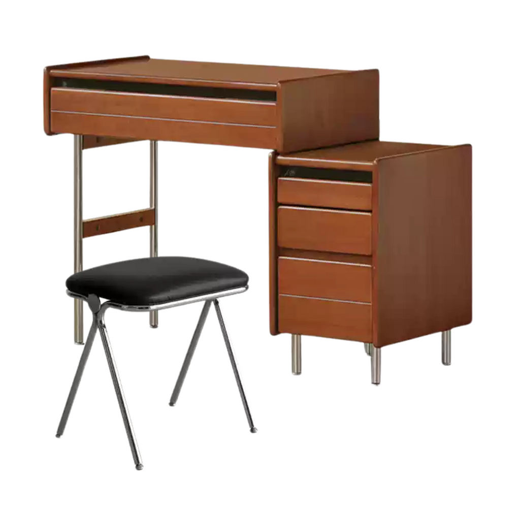 Poplar Solid Wood Bauhaus Multi Functional Dressing Table.