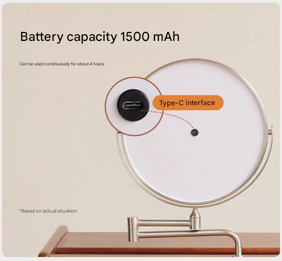 Poplar Solid Wood Multi Functional Retro Dressing Table