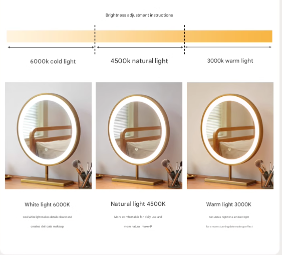 Poplar Solid Wood Multi Functional Retro Dressing Table