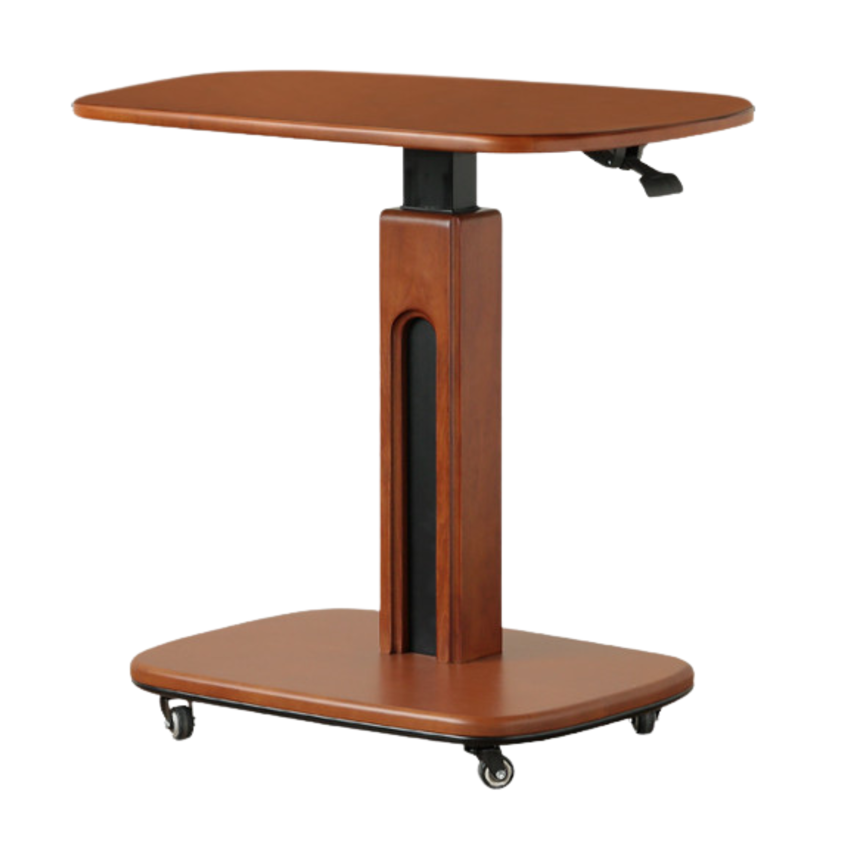 Poplar Solid Wood Mobile Ancient Style Table