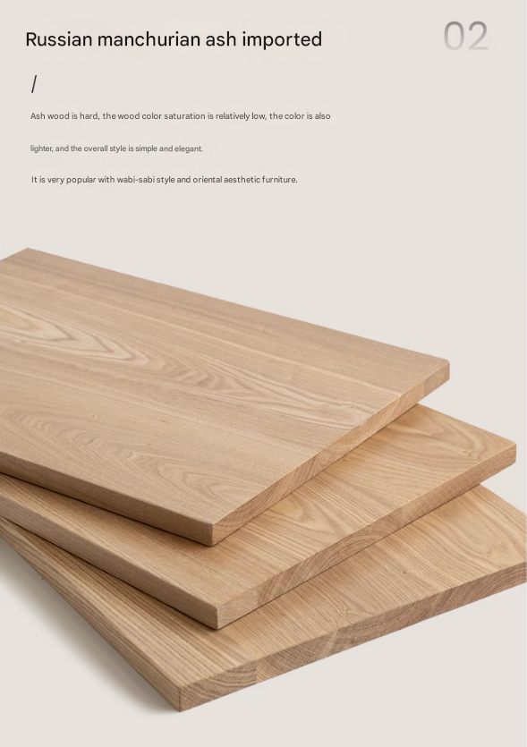 Ash Solid Wood Modern Large Shoe Cabinet