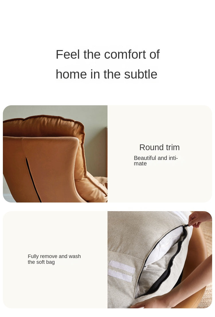 Fabric Modern Light Luxury Nordic Single Chair