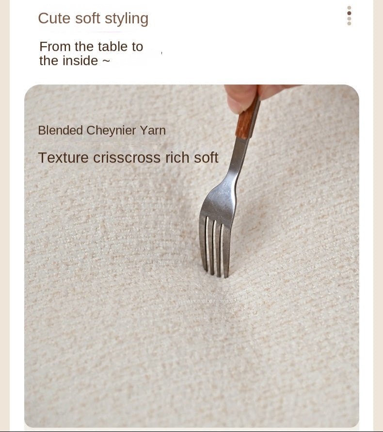 Fabric Sofa Cream Wind Multi Functional Single Chair