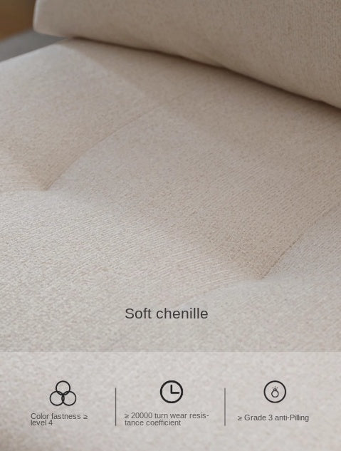 Fabric Sofa Cream Wind Multi Functional Single Chair