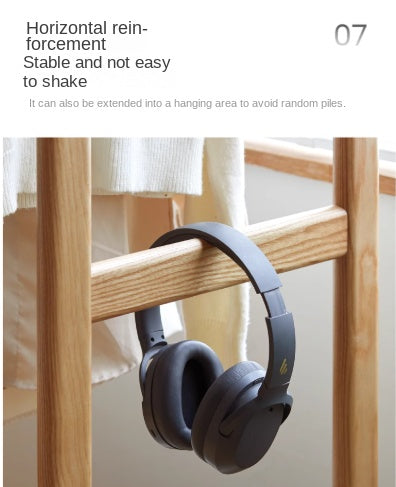 Ash Solid Wood Modern Storage Rack