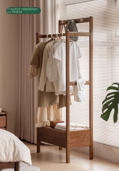 Ash Solid Wood Modern Storage Rack