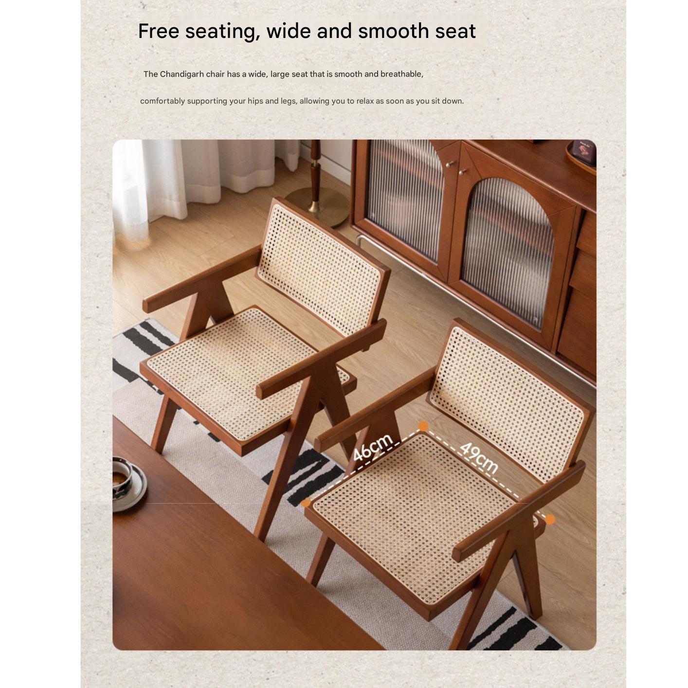 Beech Solid Wood Dining Chair