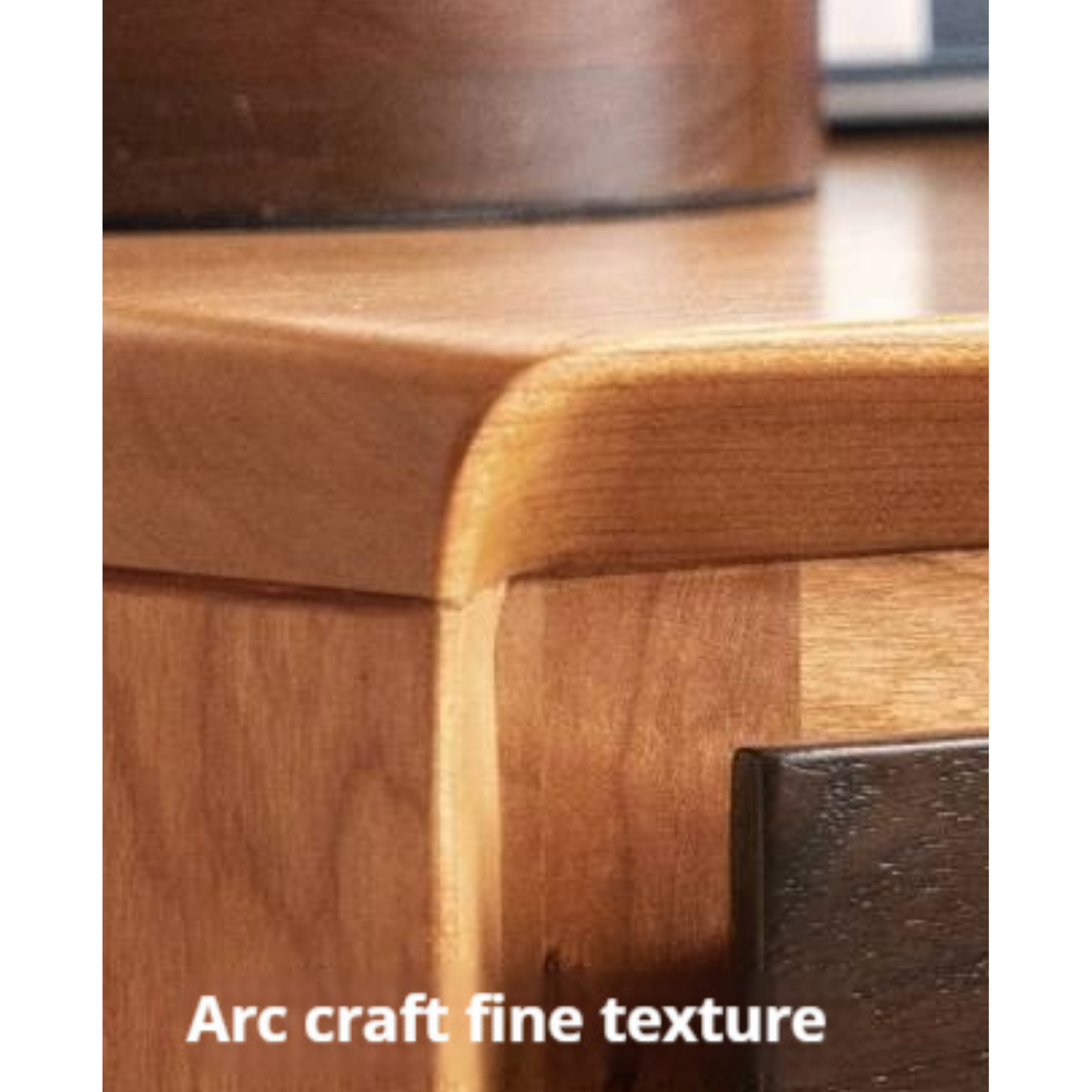 Black Walnut, Cherry Solid Wood Nightstand