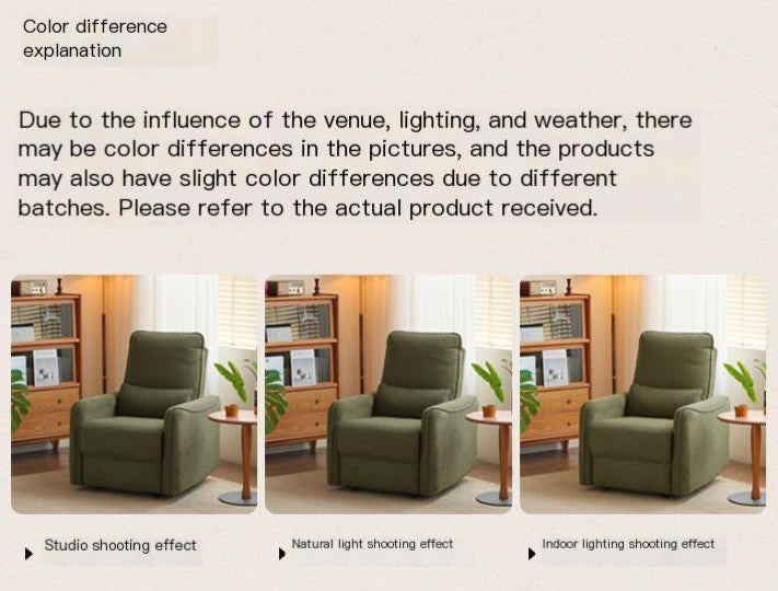 Fabric Recliner Armchair