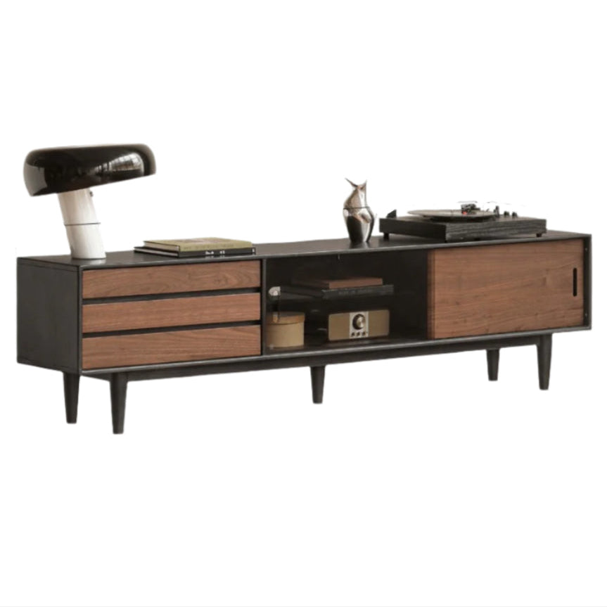 Oak Solid Wood Ancient Style Wood TV Stand