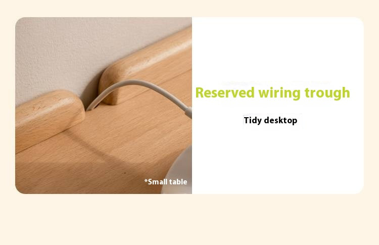 Beech Solid Wood Children's Learning Desk.