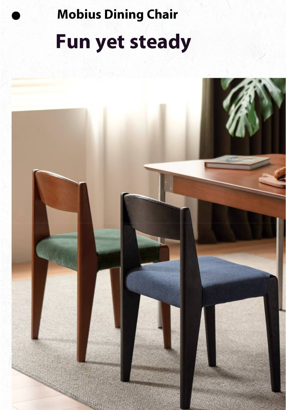 pcs 4 set Poplar Solid Wood Medieval Style Dining Chair