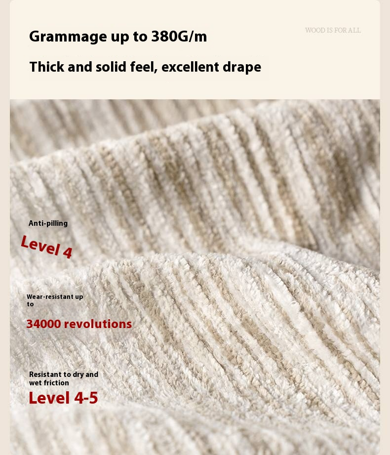 Fabric Chenille Soft Backrest Bed French Retro Style