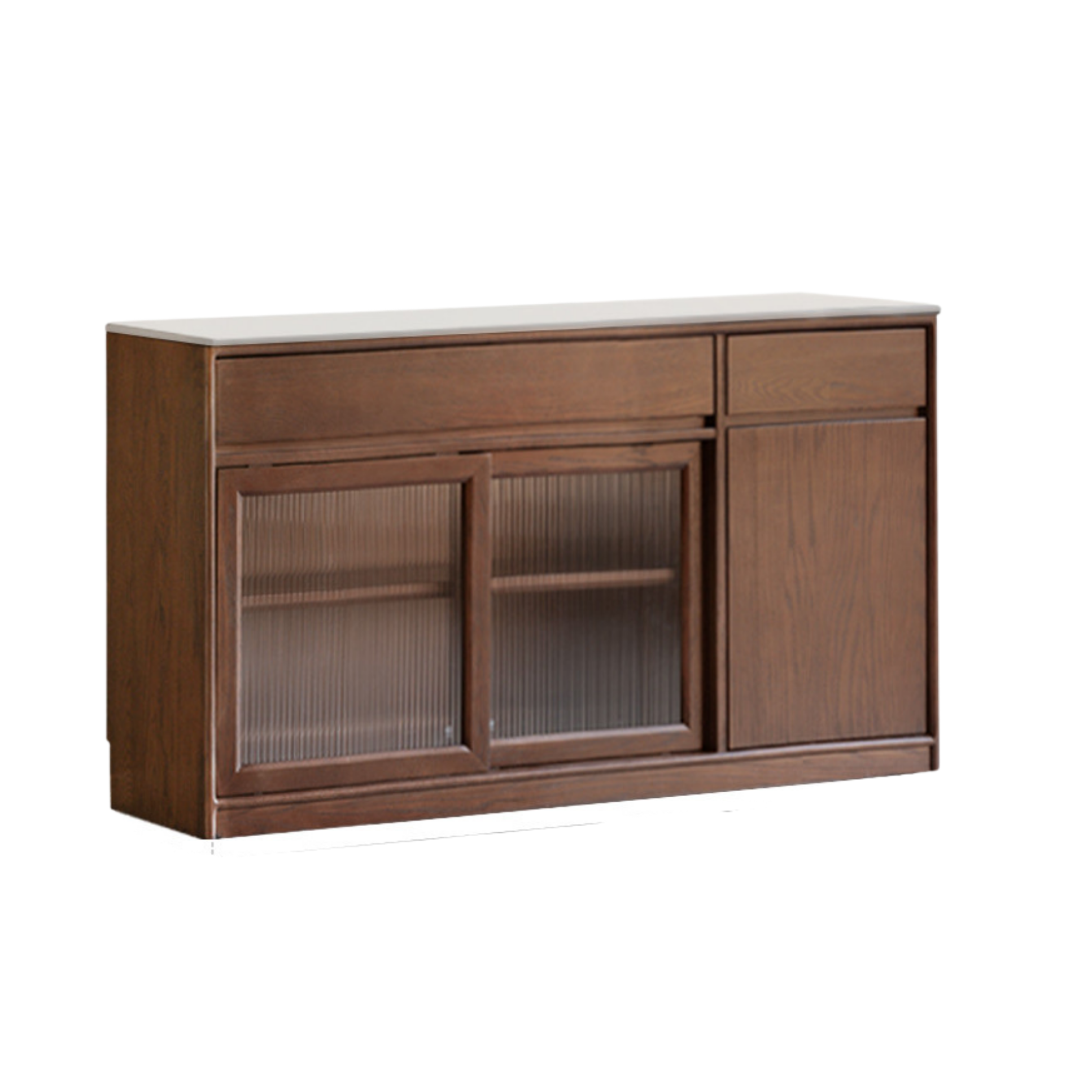Oak Solid Wood Sideboard Cabinet
