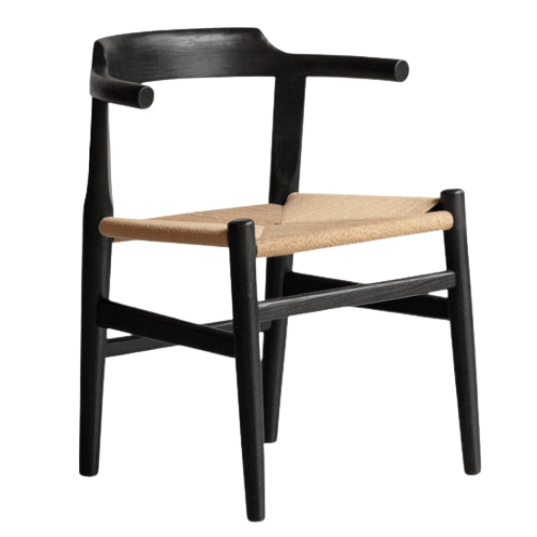 Ash Solid Wood Retro Dining Chair
