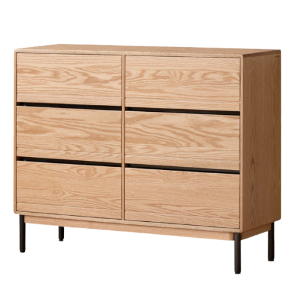 Oak Solid Wood Chest of Drawers