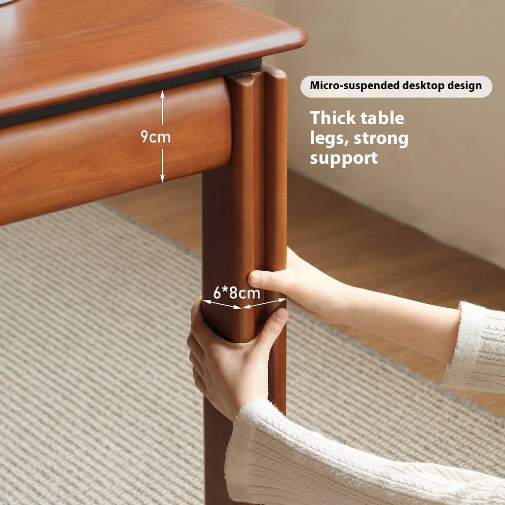 Poplar Solid Wood Antique Style Office Desk