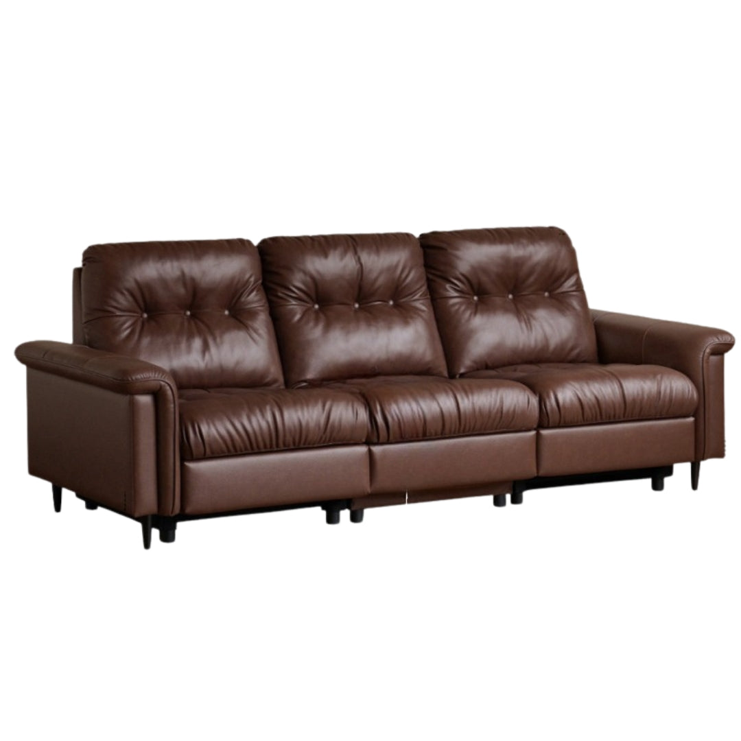 Leather French Retro Sofa