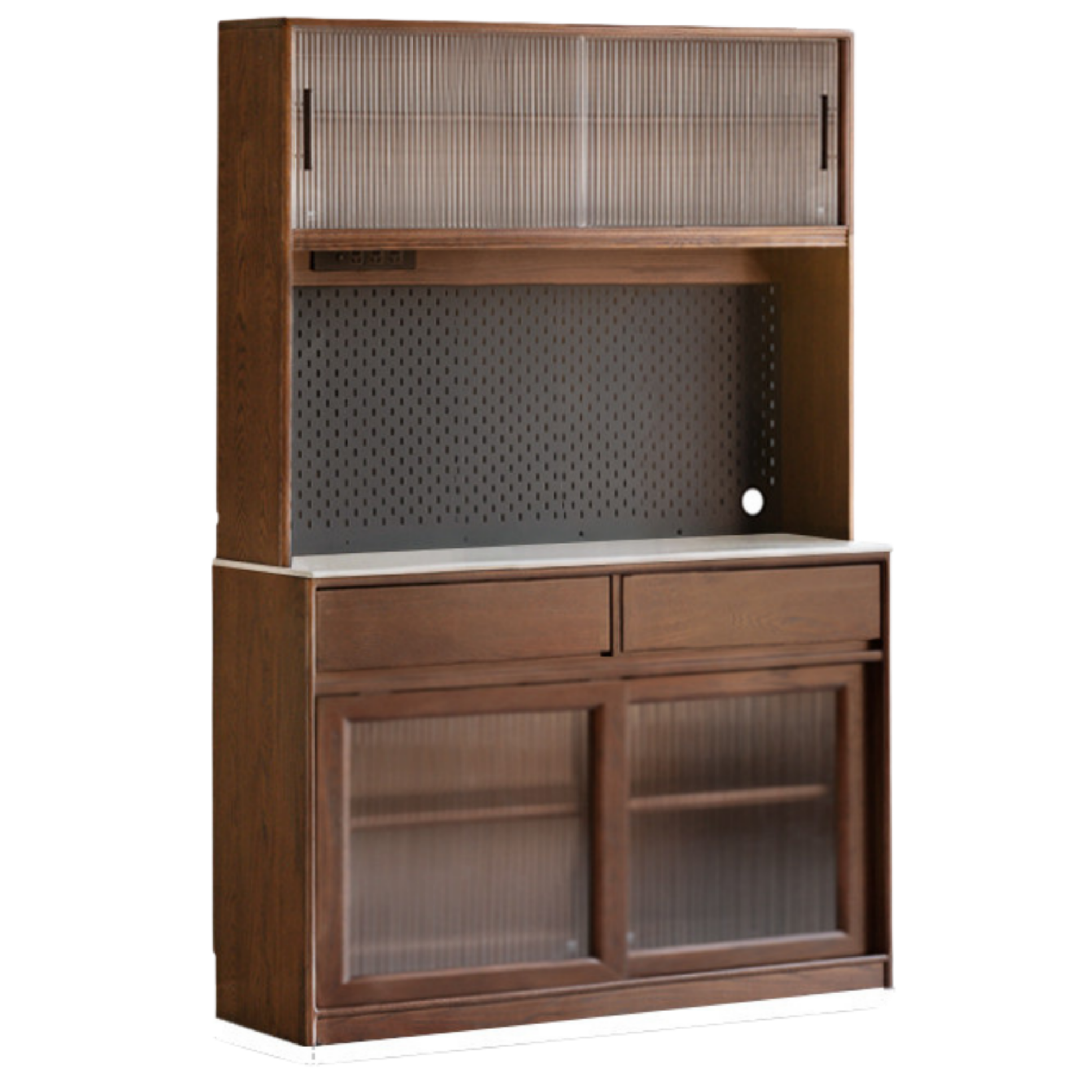 Oak Solid Wood Sideboard Cabinet