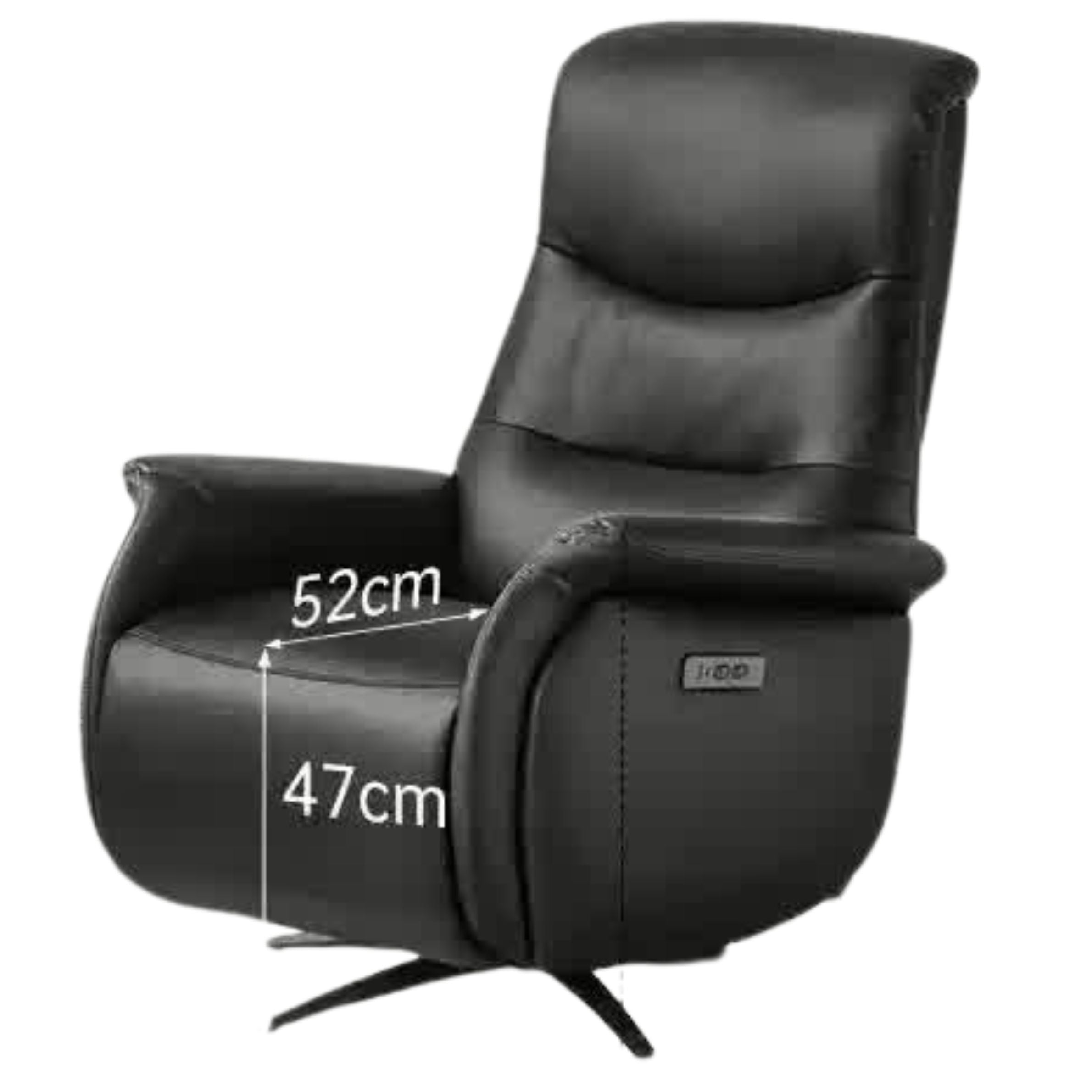 Cloud Leather Light Luxury Rotating Electric Chair