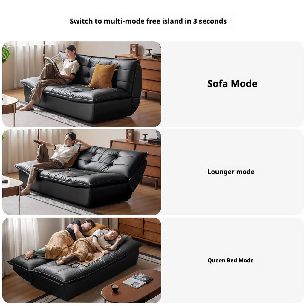 Leather Modern Style Sofa