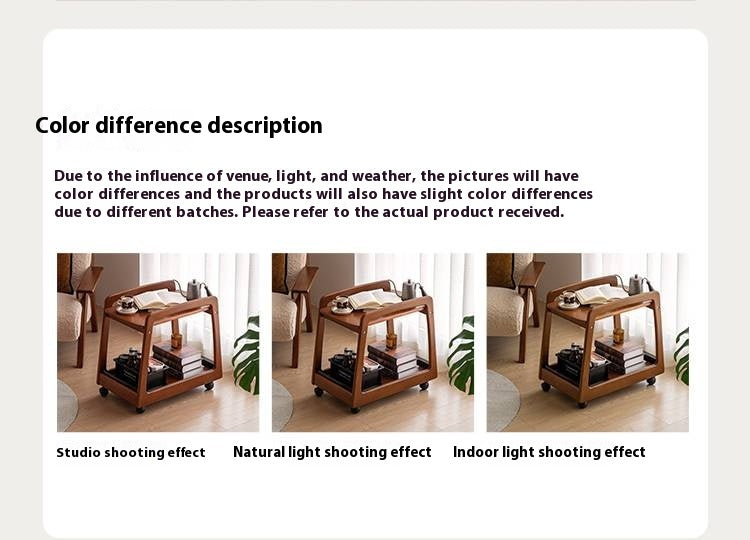 Poplar Solid Wood Antique Style Tea Table