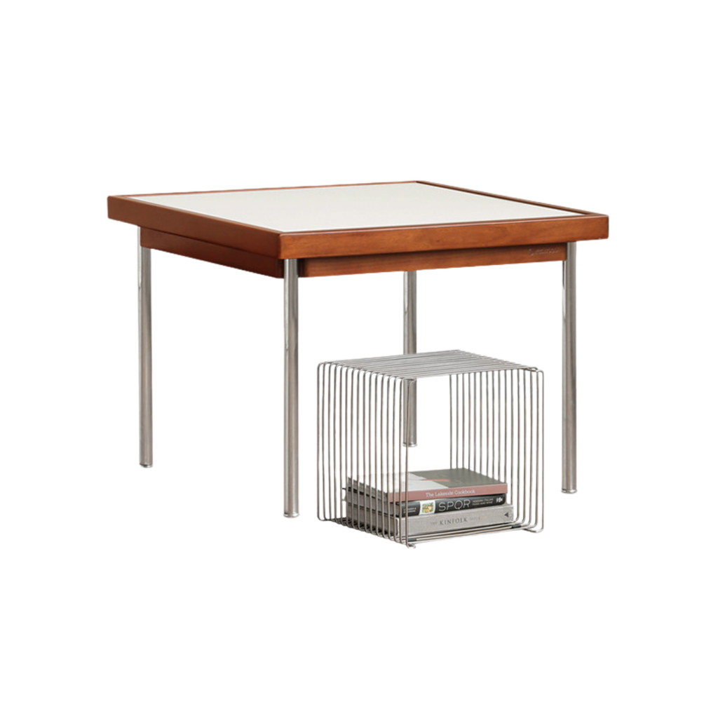 Poplar Solid Wood Ancient Square Tea Table