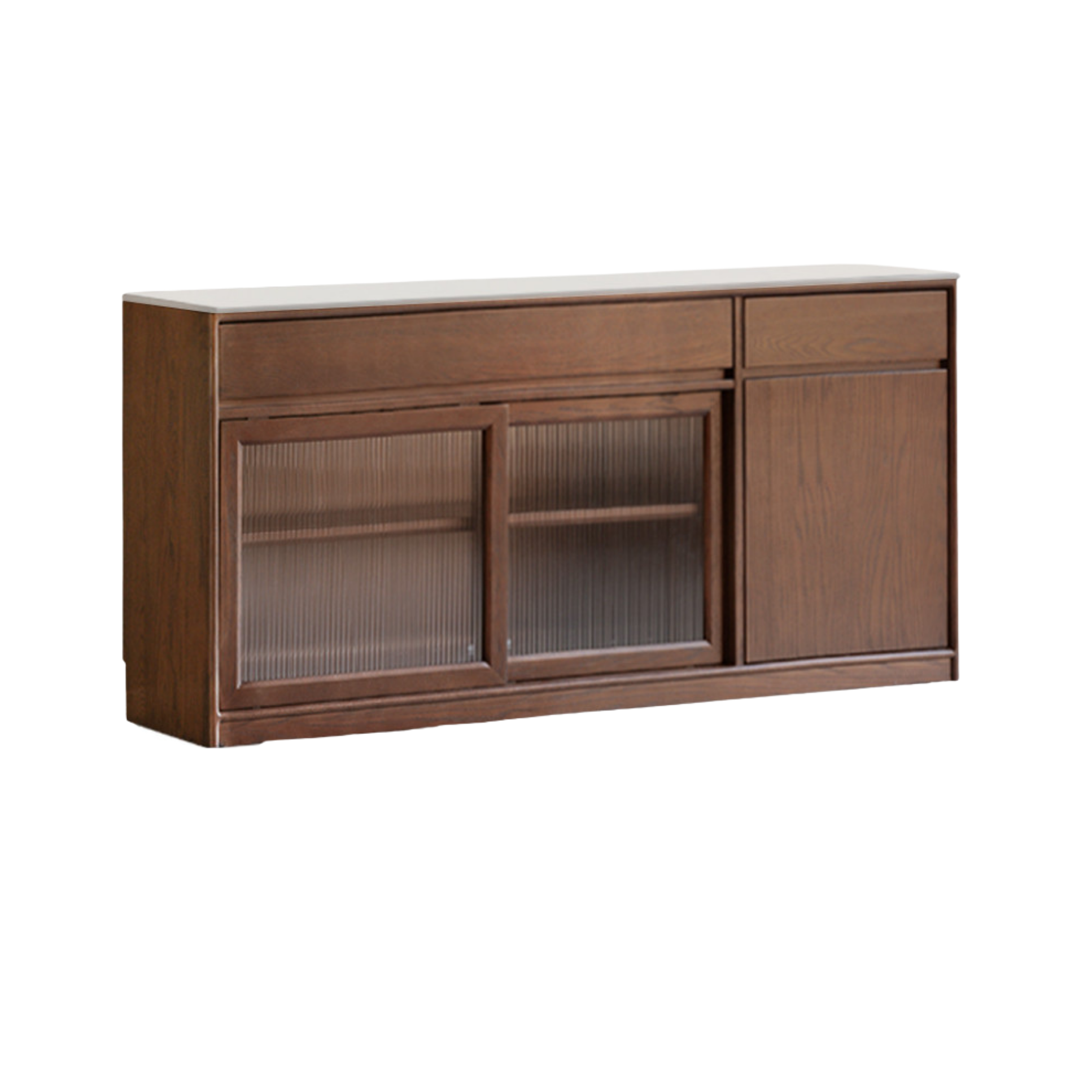 Oak Solid Wood Sideboard Cabinet