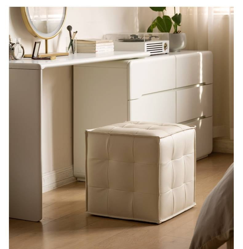 Leather Modern Simple Style Dressing Stool